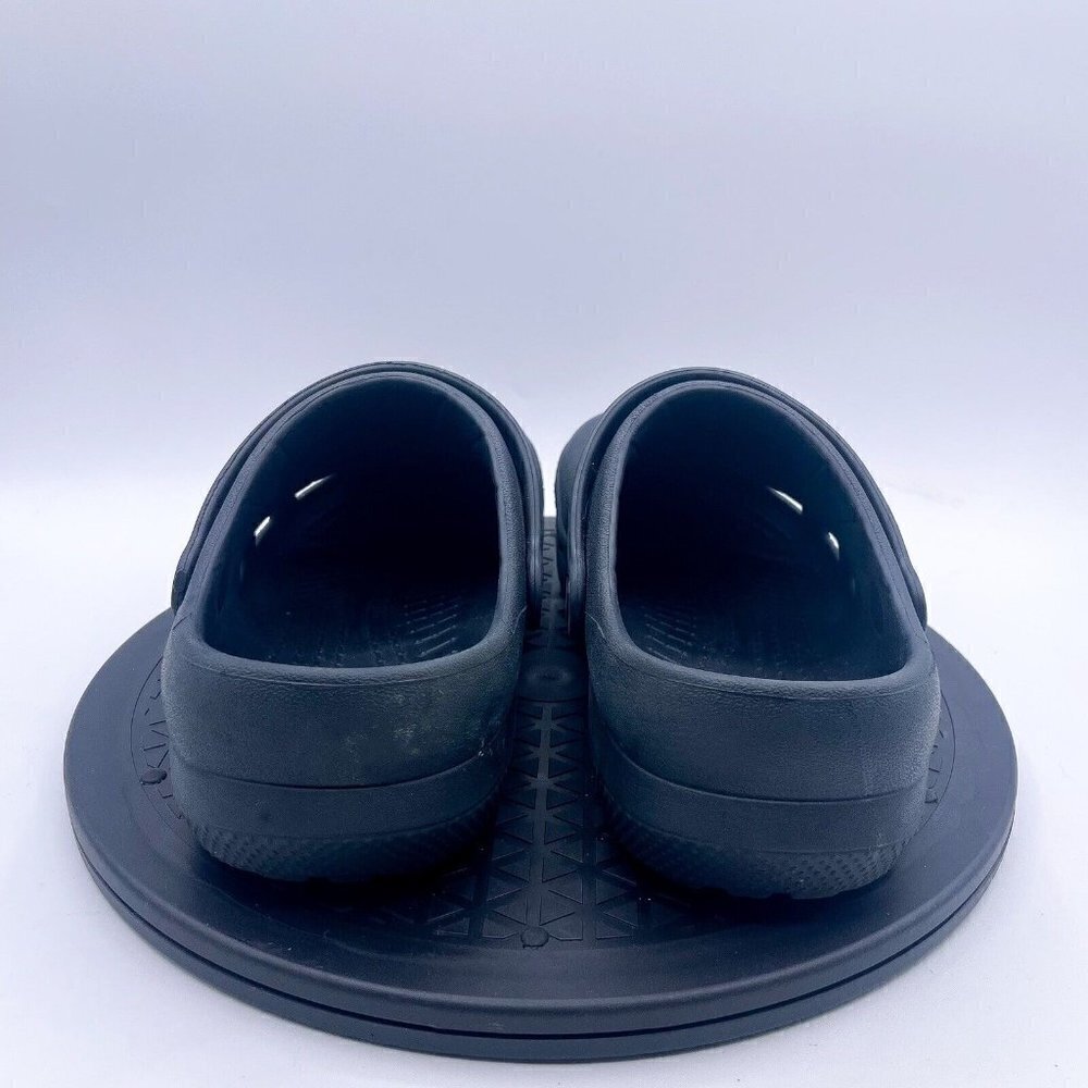Crocs Black Bistro clogs slip resistant closed toe Mens 6 Women’s 8 - Picture 3 of 9